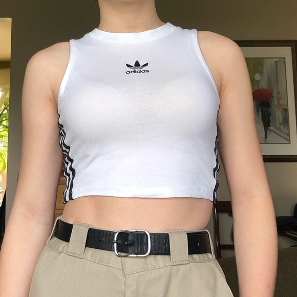 Adidas cropped tank top - Picture 1 of 4